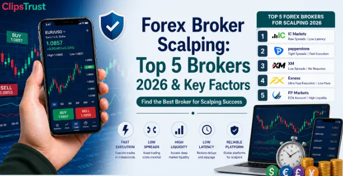 Forex Broker Scalping : Top 5 Brokers 2026 & Key Factors