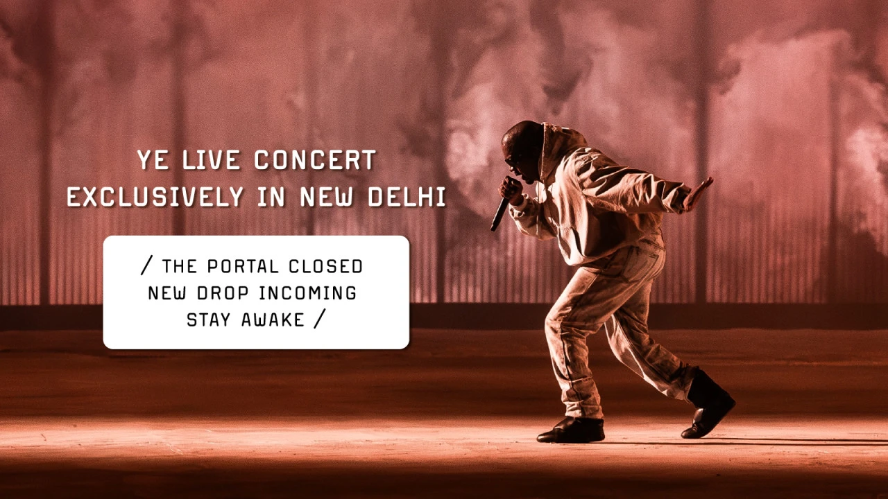 Ye Live in India Delhi 2026 – Date, Venue, Tickets & Event Details